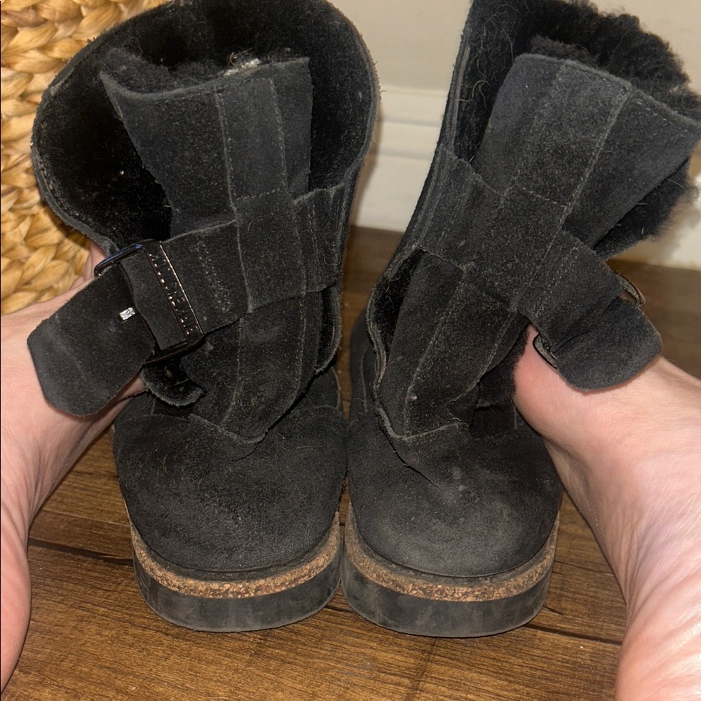 Black BIRKENSTOCK Women's Ankle UPPSALA style/ 10 - Picture 10 of 13